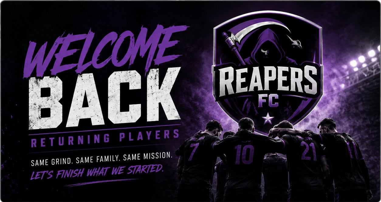 Registration for Returning Reapers FC players