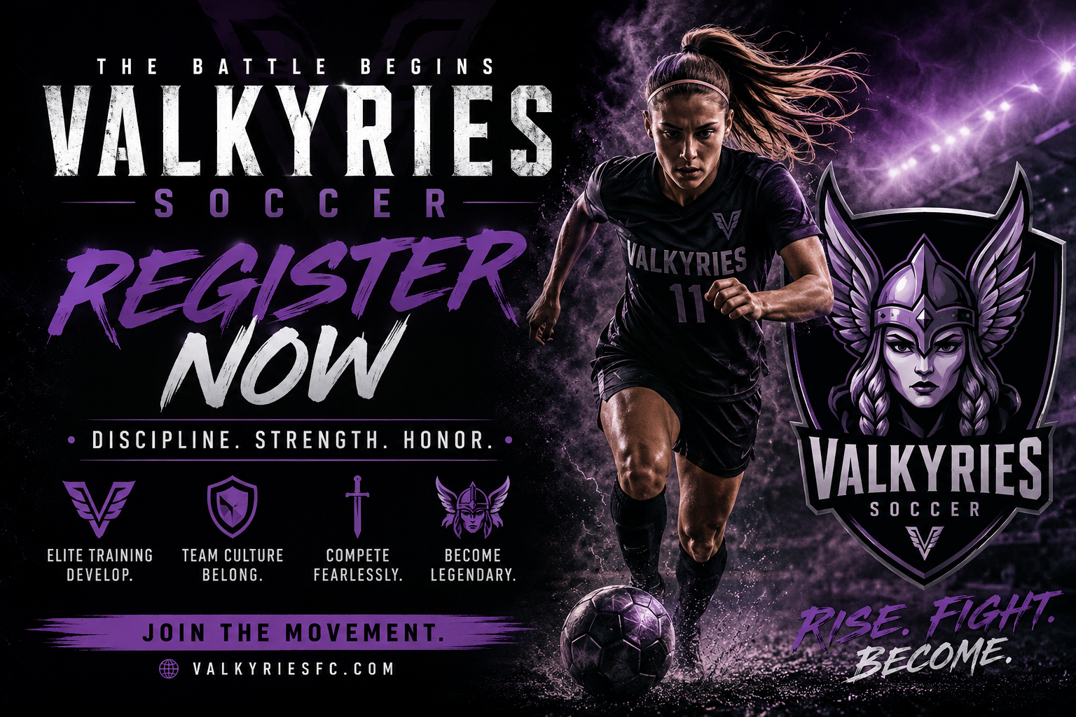RFC Valkyries Registration